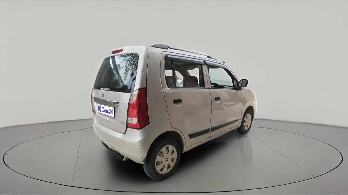 2012 Maruti Wagon R 1.0 LXI, Petrol, Manual, 52,490 km, exterior