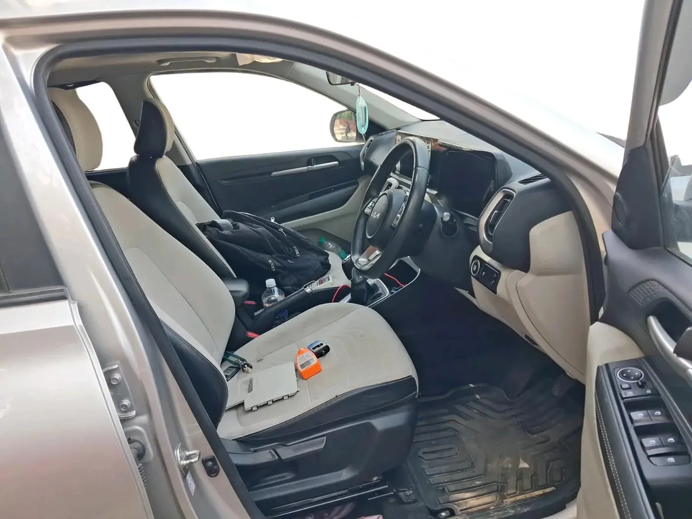 2023 KIA SONET HTX 1.0 TURBO PETROL IMT, Petrol, Manual, 31,436 km, interior