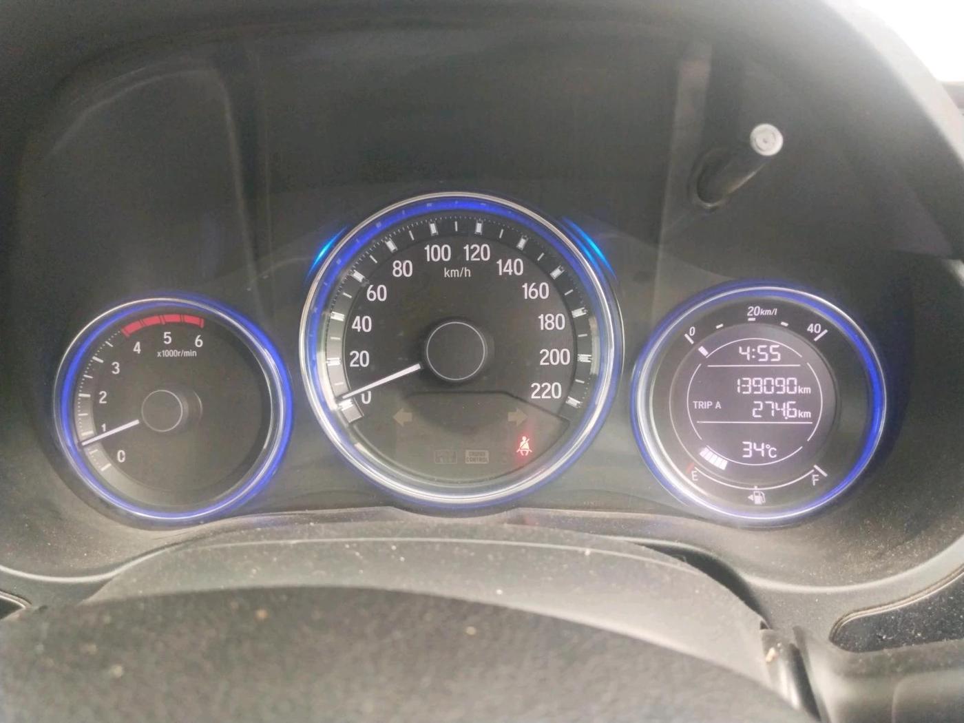 2014 Honda City 1.5L I-DTEC V, Diesel, Manual, 1,39,090 km, interior