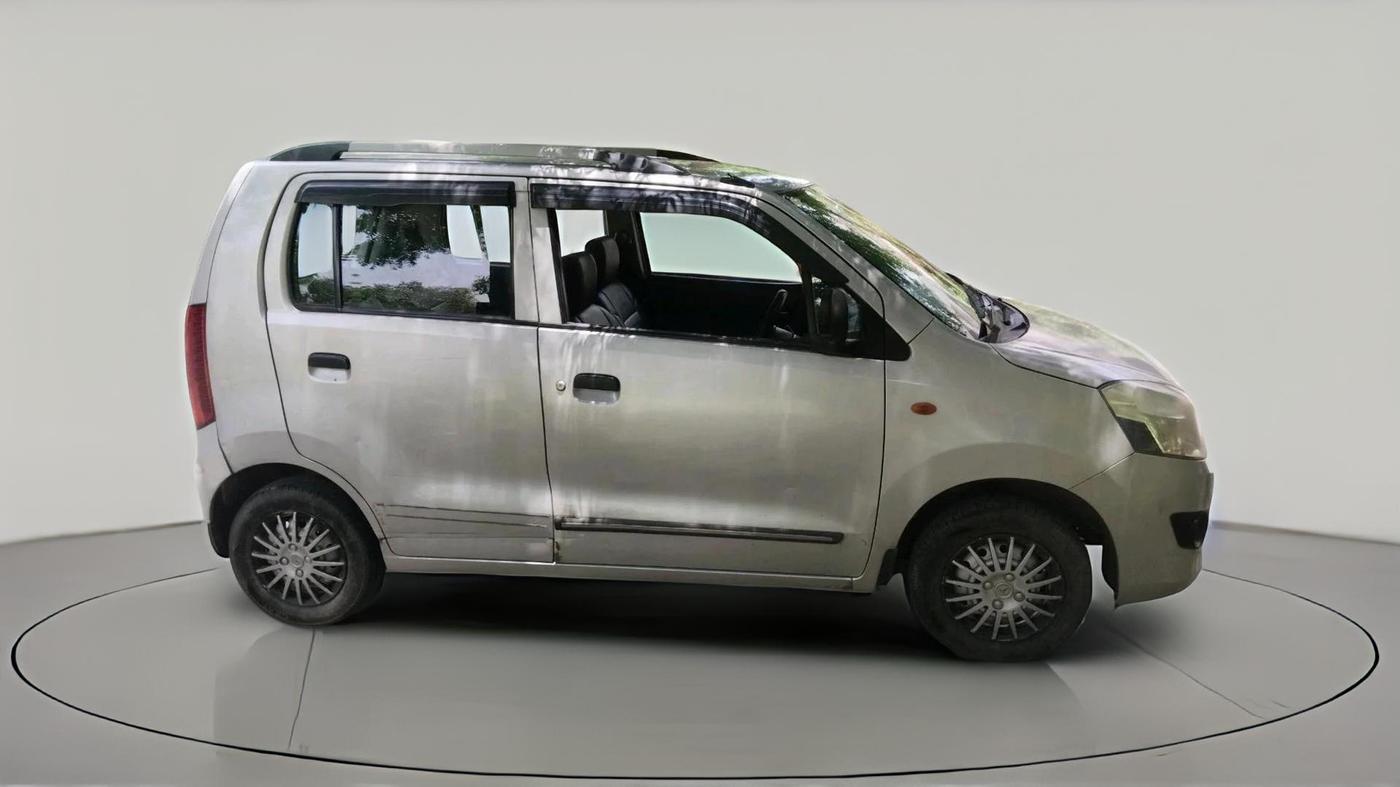2012 Maruti Wagon R 1.0 LXI, Petrol, Manual, 1,72,917 km, exterior
