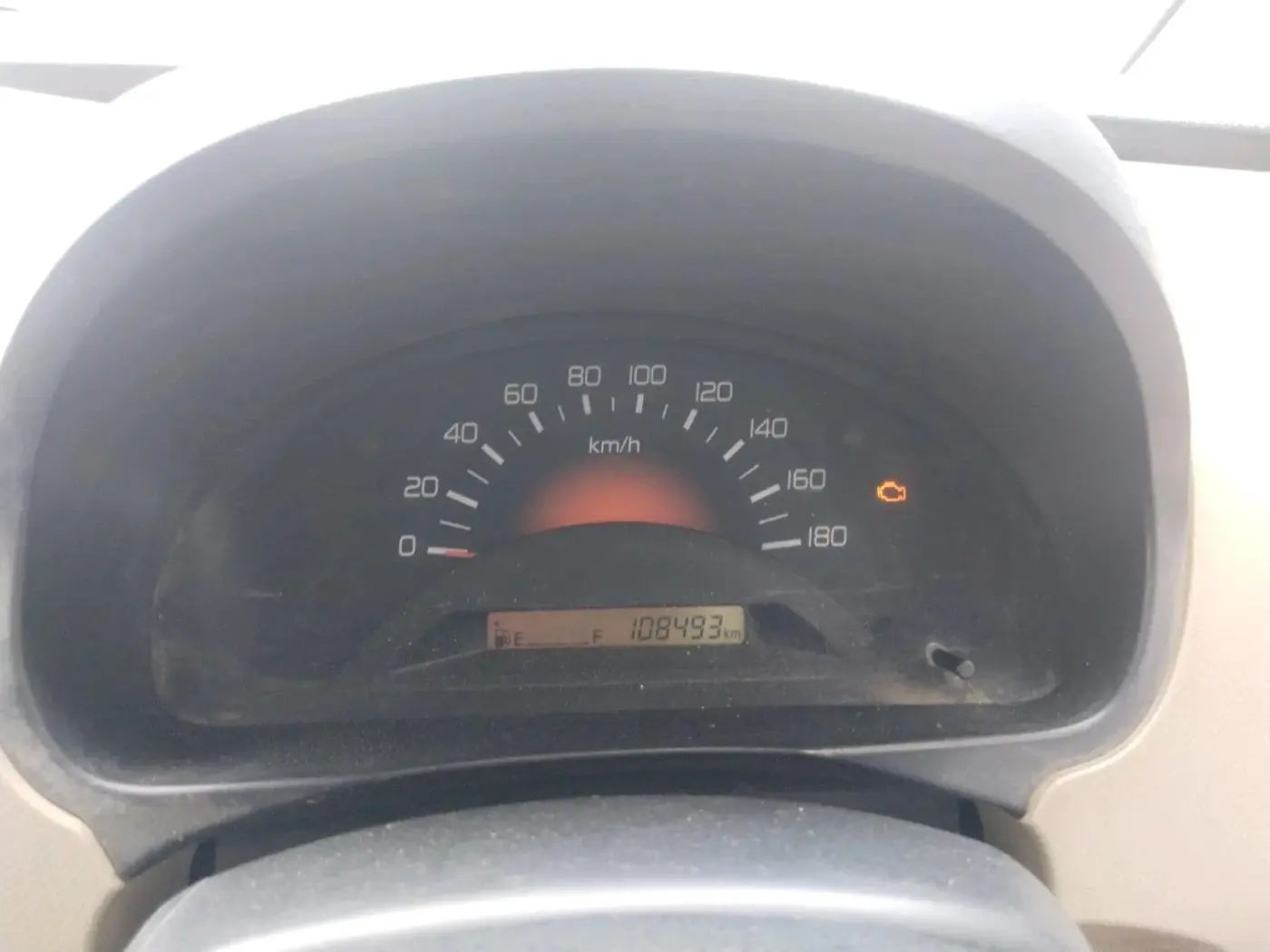 2017 Maruti Wagon R 1.0 LXI CNG, CNG, Manual, 1,08,493 km, interior