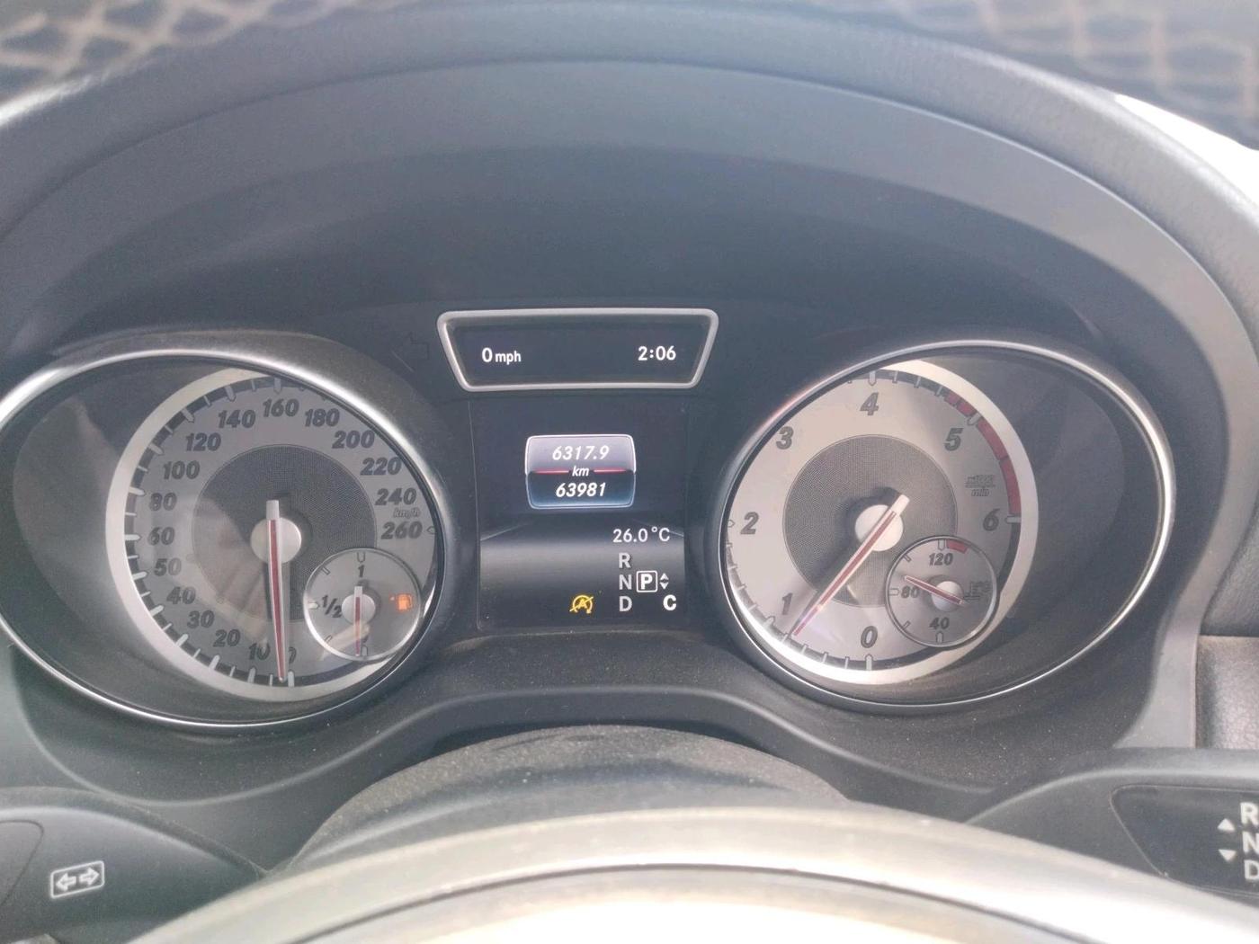 2016 Mercedes Benz CLA Class CLA 200 CDI SPORT, Diesel, Automatic, 63,981 km, interior