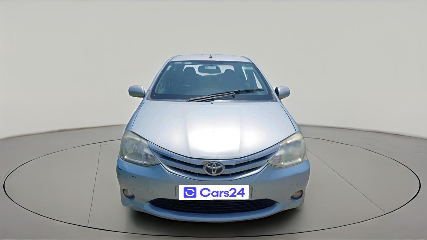 2011 Toyota Etios G, CNG, Manual, 2,70,772 km, exterior