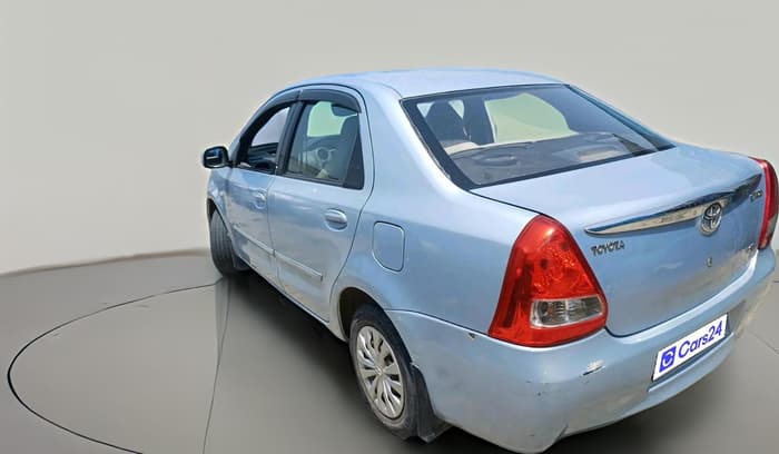 2011 Toyota Etios G, CNG, Manual, 2,70,772 km, exterior