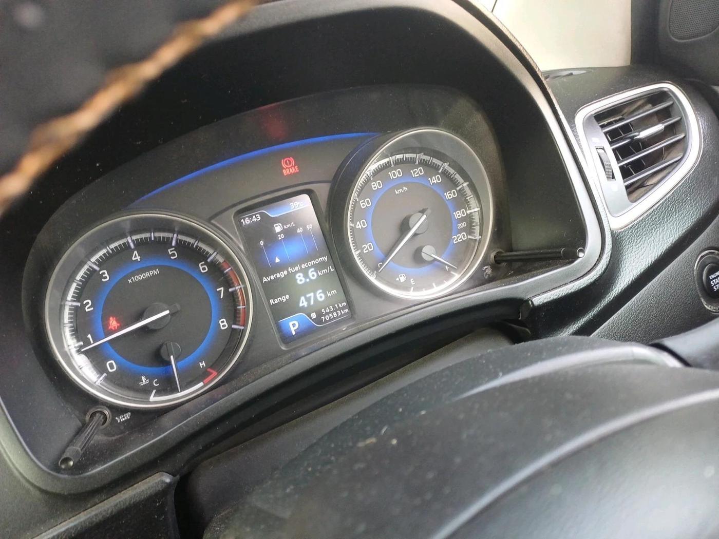 2018 Maruti Baleno ZETA CVT PETROL 1.2, Petrol, Automatic, 70,583 km, interior