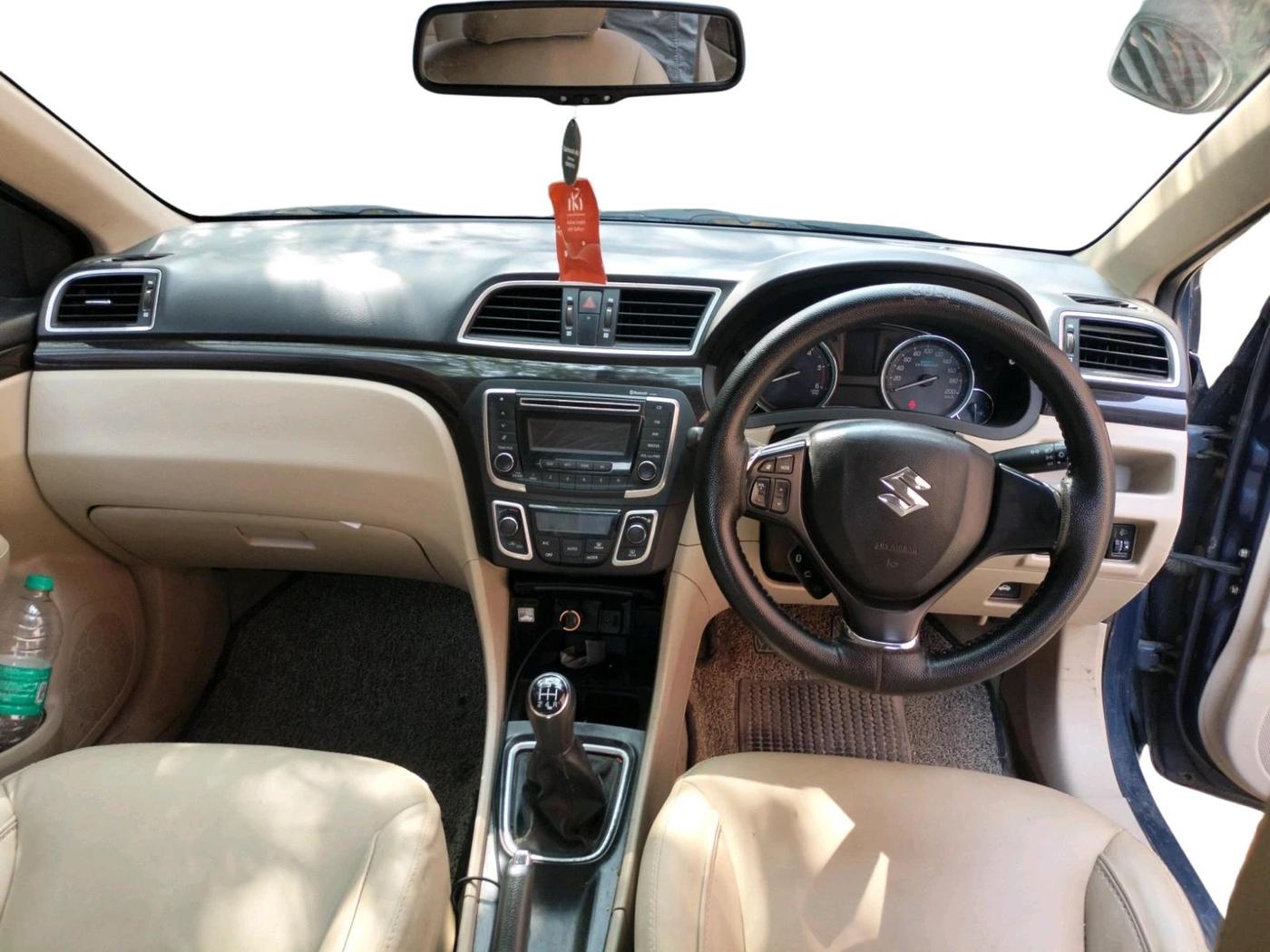 2017 Maruti Ciaz ZETA DIESEL 1.3, Diesel, Manual, 1,10,000 km, interior