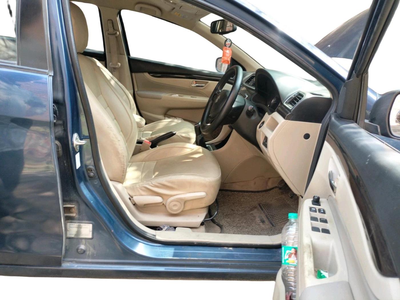 2017 Maruti Ciaz ZETA DIESEL 1.3, Diesel, Manual, 1,10,000 km, interior