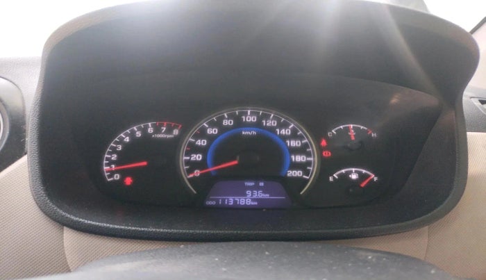 2017 Hyundai Grand i10 SPORTZ 1.2 KAPPA VTVT, Petrol, Manual, 1,13,788 km, interior