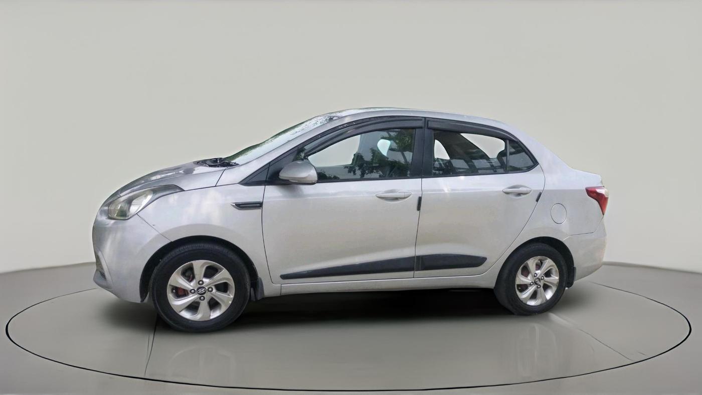 2017 Hyundai Xcent SX 1.2 CRDI, Diesel, Manual, 1,55,158 km, exterior