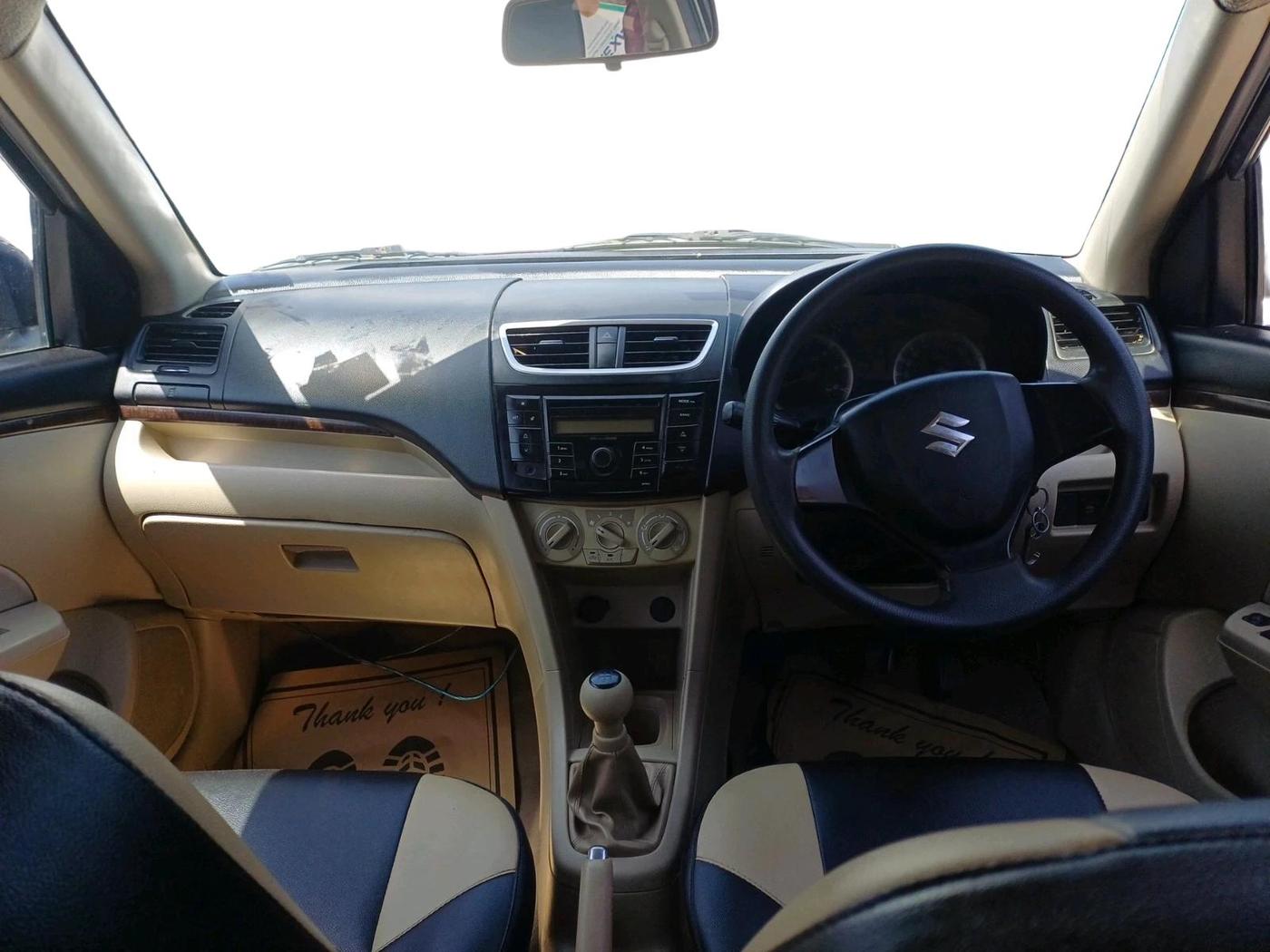 2013 Maruti Swift Dzire VDI, Diesel, Manual, 97,171 km, interior