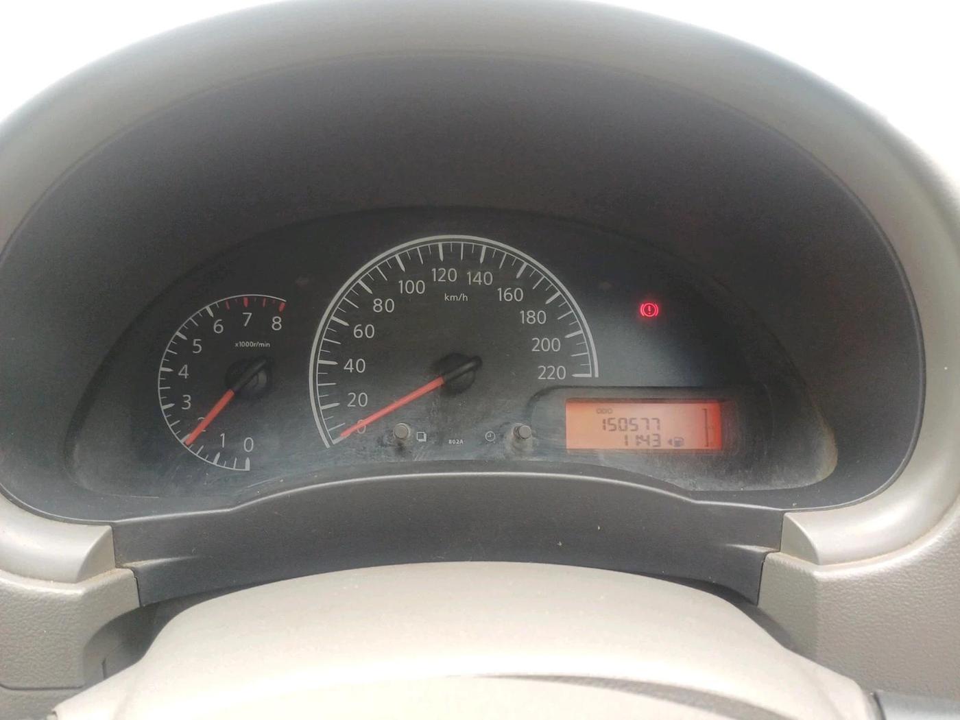2013 Nissan Sunny XE, CNG, Manual, 1,50,577 km, interior