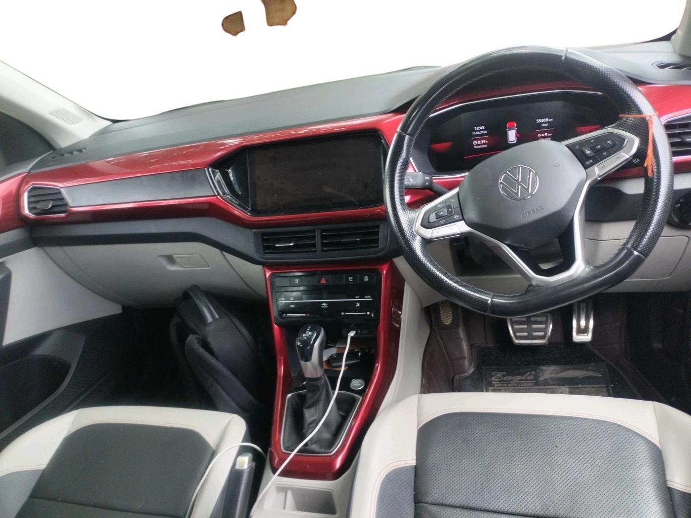 2023 Volkswagen TAIGUN GT PLUS 1.5 TSI DSG, Petrol, Automatic, 55,308 km, interior