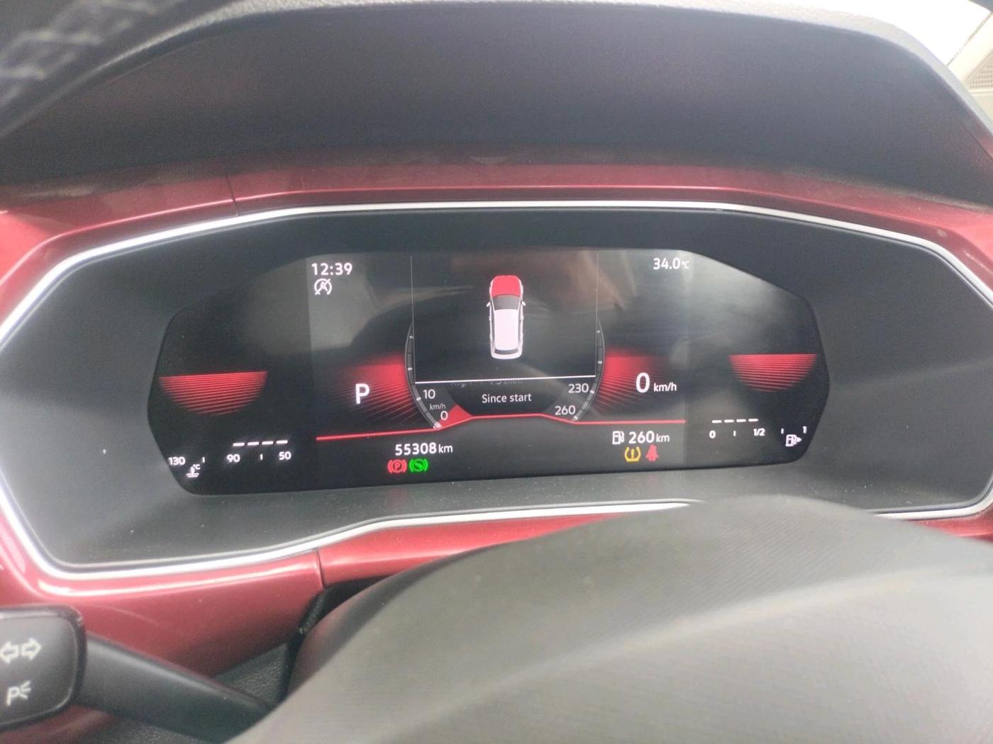 2023 Volkswagen TAIGUN GT PLUS 1.5 TSI DSG, Petrol, Automatic, 55,308 km, interior