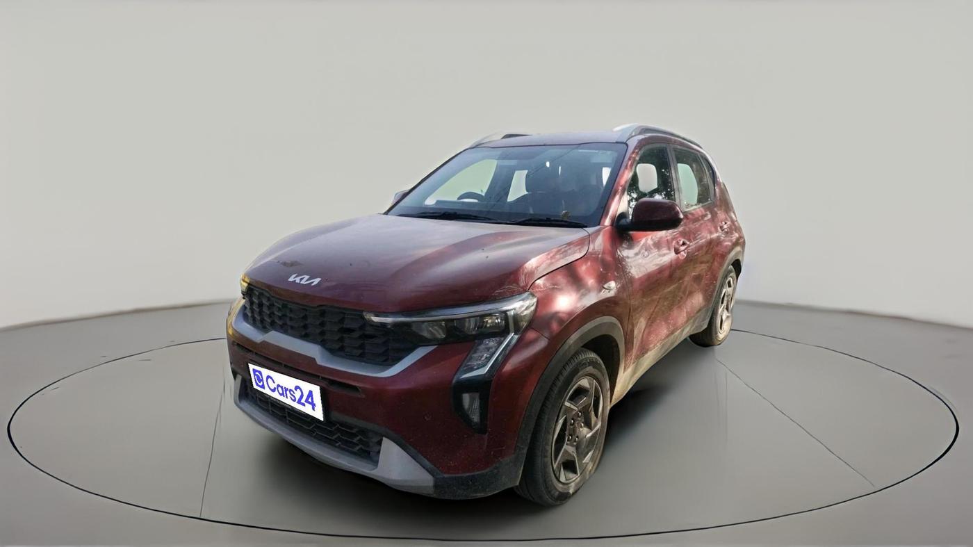 2024 KIA SONET HTK (O) 1.2 Petrol MT, CNG, Manual, 26,995 km, exterior