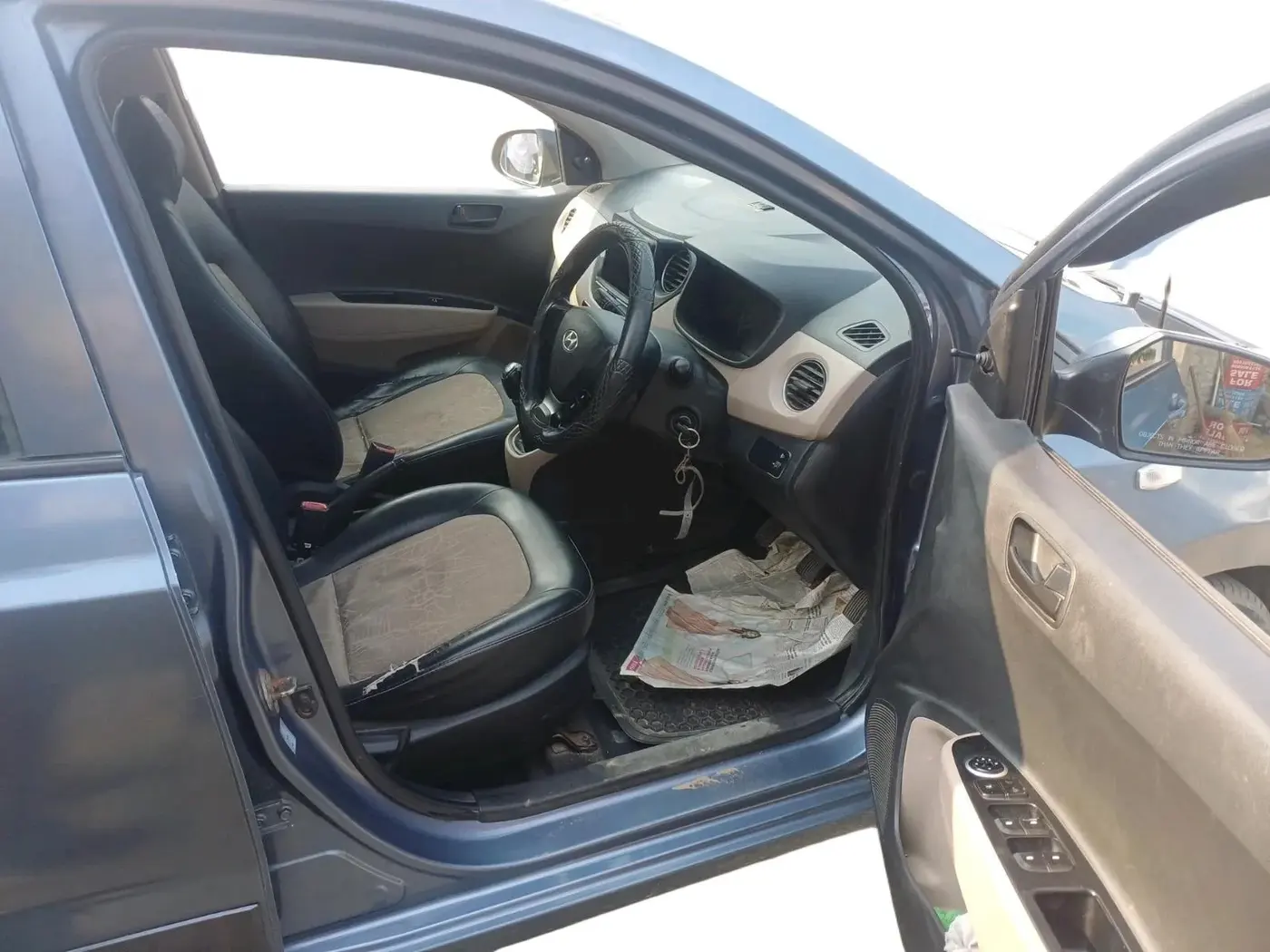 2014 Hyundai Grand i10 MAGNA 1.2 KAPPA VTVT, Petrol, Manual, 80,589 km, interior