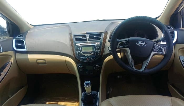 2011 Hyundai Verna FLUIDIC 1.6 VTVT SX, CNG, Manual, 96,520 km, interior