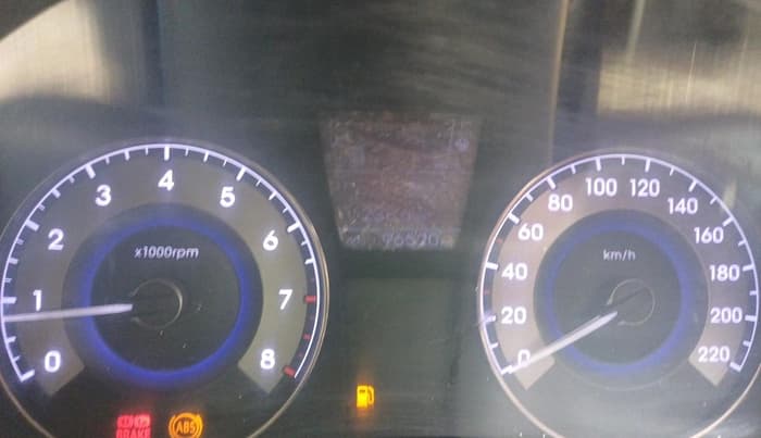 2011 Hyundai Verna FLUIDIC 1.6 VTVT SX, CNG, Manual, 96,520 km, interior