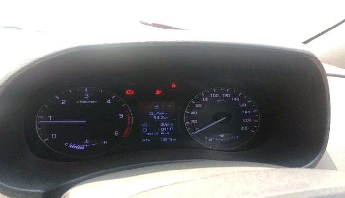 2015 Hyundai Creta SX 1.6 DIESEL, Diesel, Manual, 70,543 km, interior