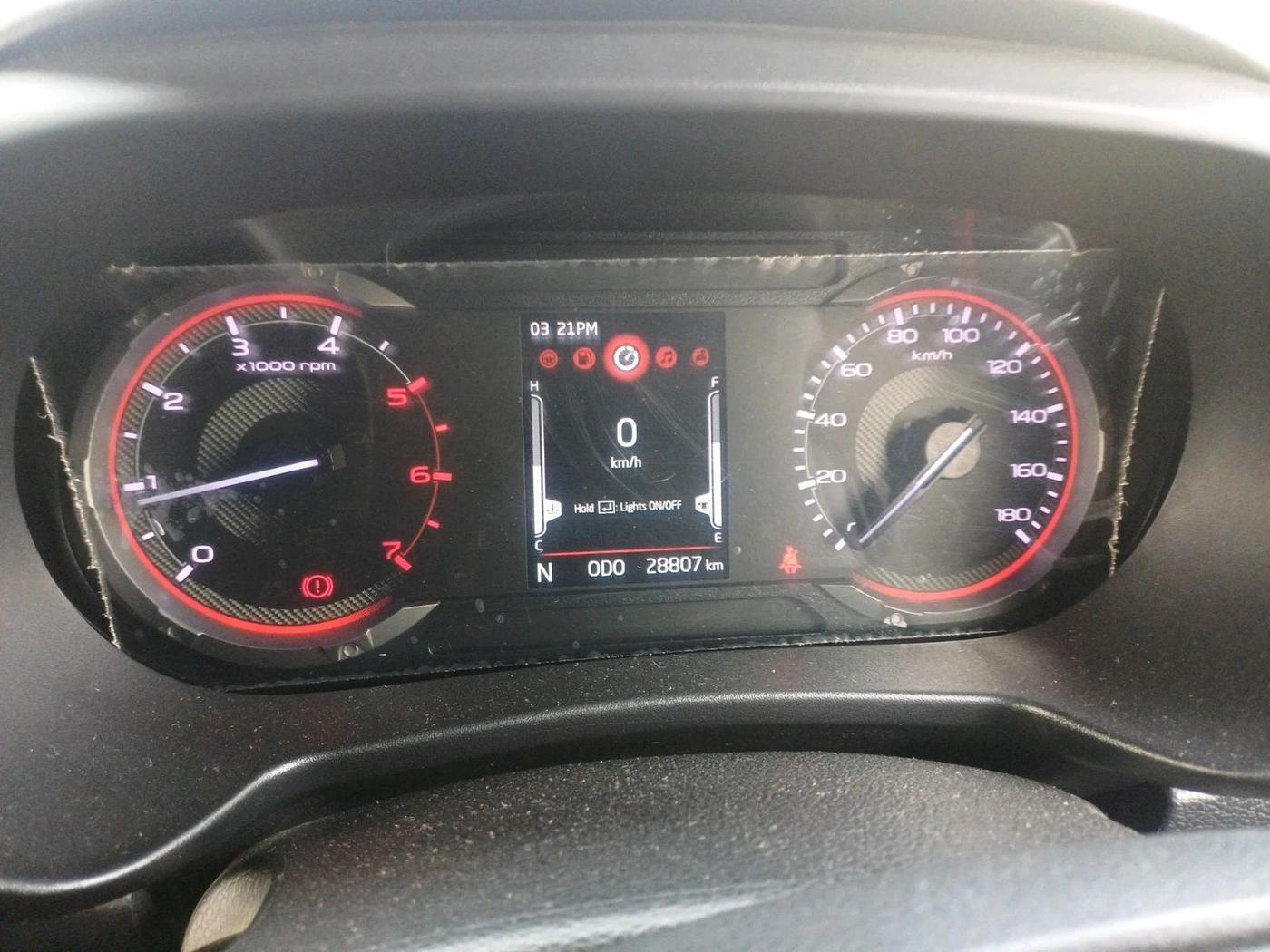 2025 Mahindra Thar LX Hard Top Diesel MT RWD , Diesel, Manual, 28,807 km, interior