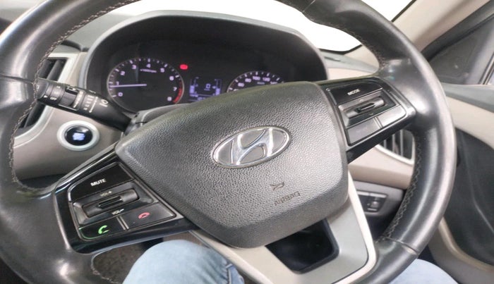 2016 Hyundai Creta SX PLUS AT 1.6 PETROL, Petrol, Automatic, 1,09,858 km, interior