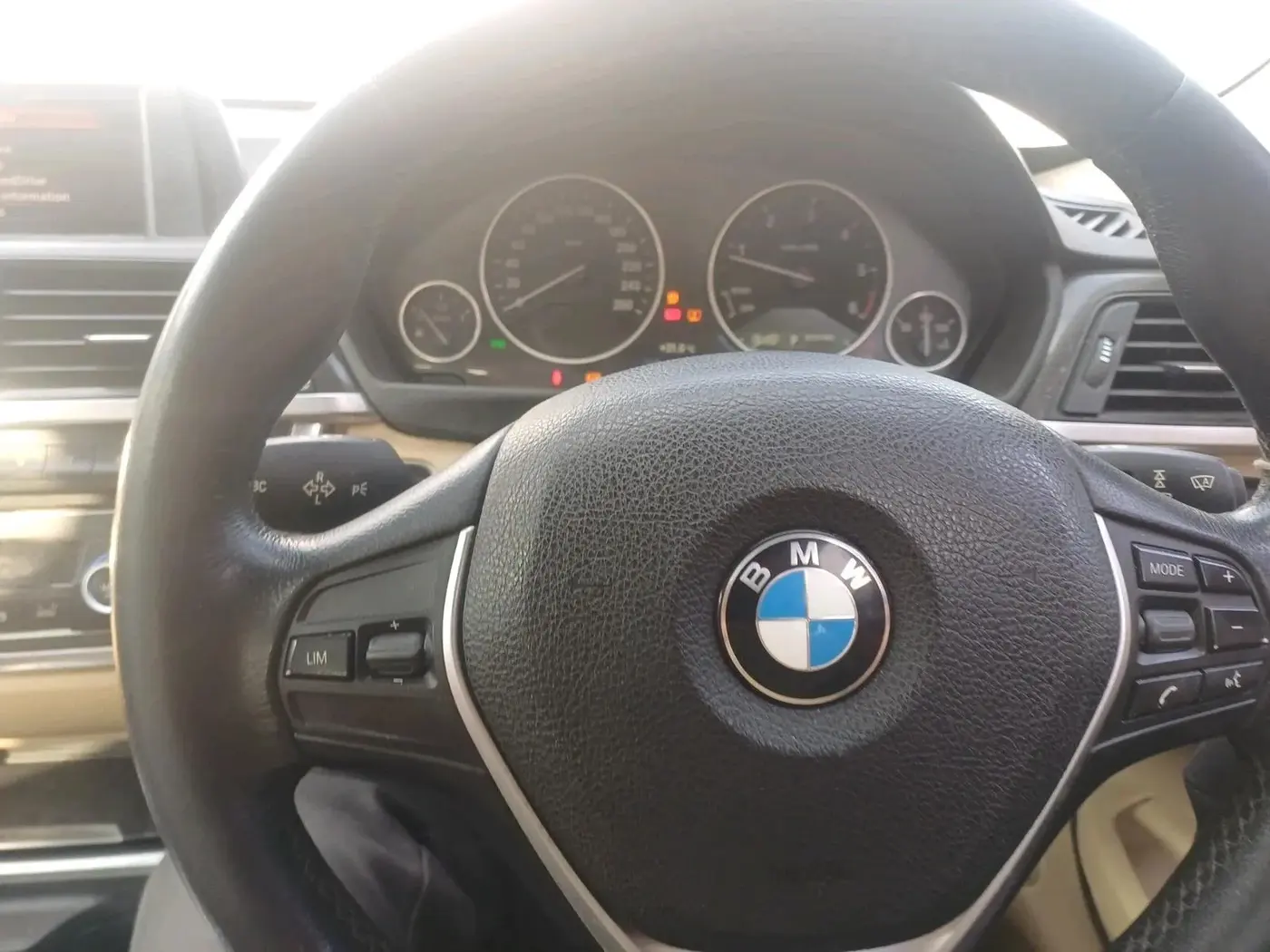 2015 BMW 3 Series 320D GT LUXURY LINE, Diesel, Automatic, 1,28,934 km, interior