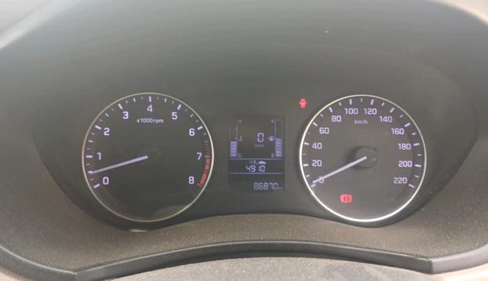 2017 Hyundai Elite i20 ERA 1.2, Petrol, Manual, 86,870 km, interior