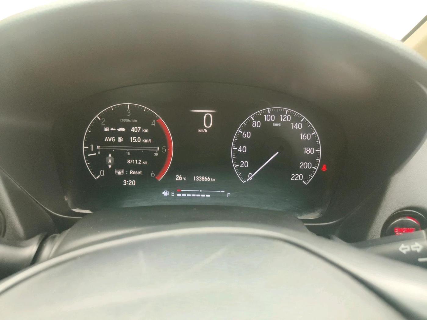 2022 Honda City 1.5L I-DTEC ZX, Diesel, Manual, 1,33,866 km, interior