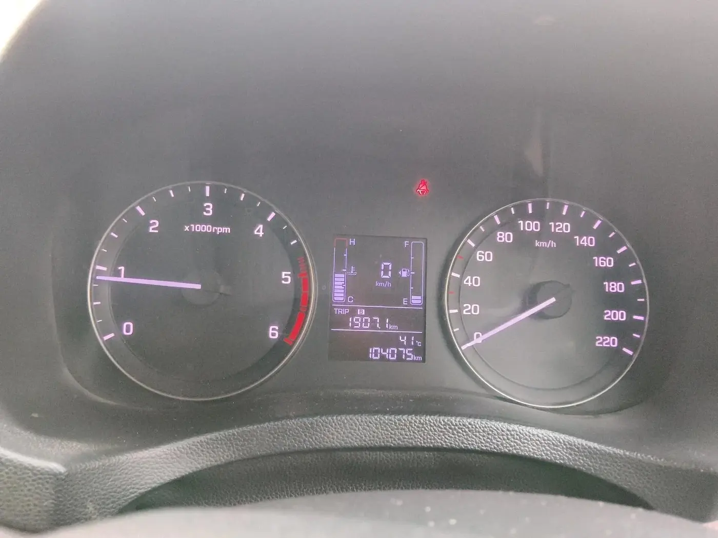 2016 Hyundai Creta BASE 1.4 DIESEL, Diesel, Manual, 1,04,075 km, interior