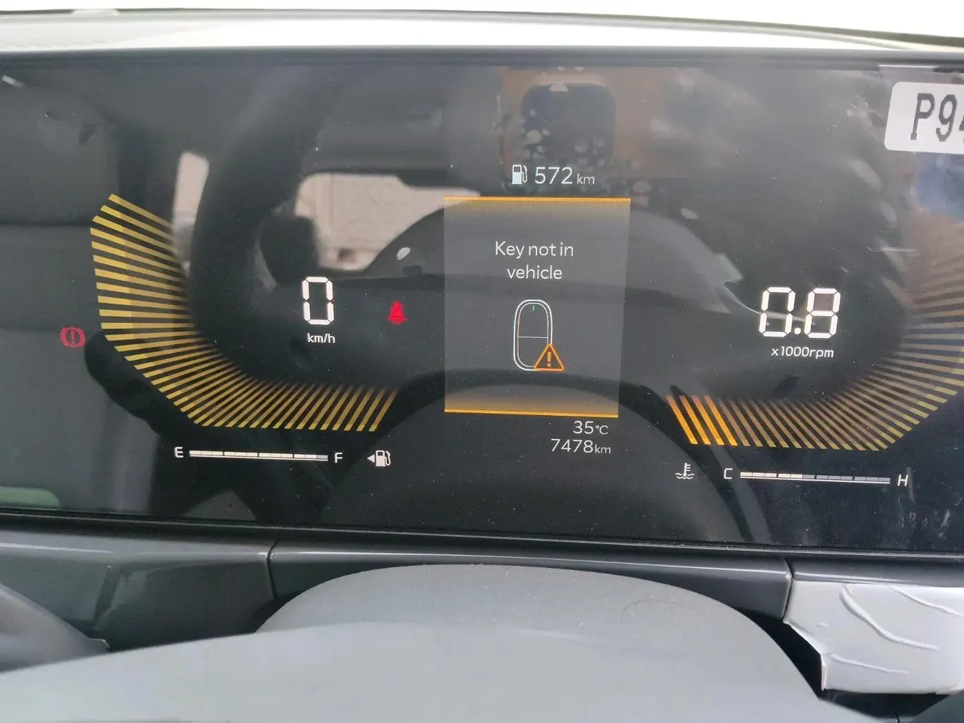 2025 KIA SYROS  HTX 1.0 Turbo 6MT, Petrol, Manual, 7,478 km, interior