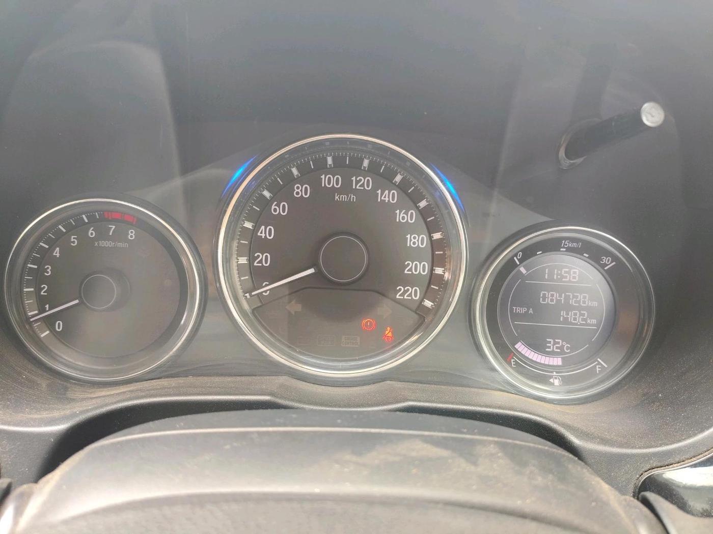 2017 Honda City 1.5L I-VTEC V MT, Petrol, Manual, 84,728 km, interior