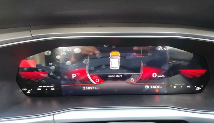 2023 Volkswagen TAIGUN GT PLUS 1.5 TSI DSG, Petrol, Automatic, 25,891 km, interior