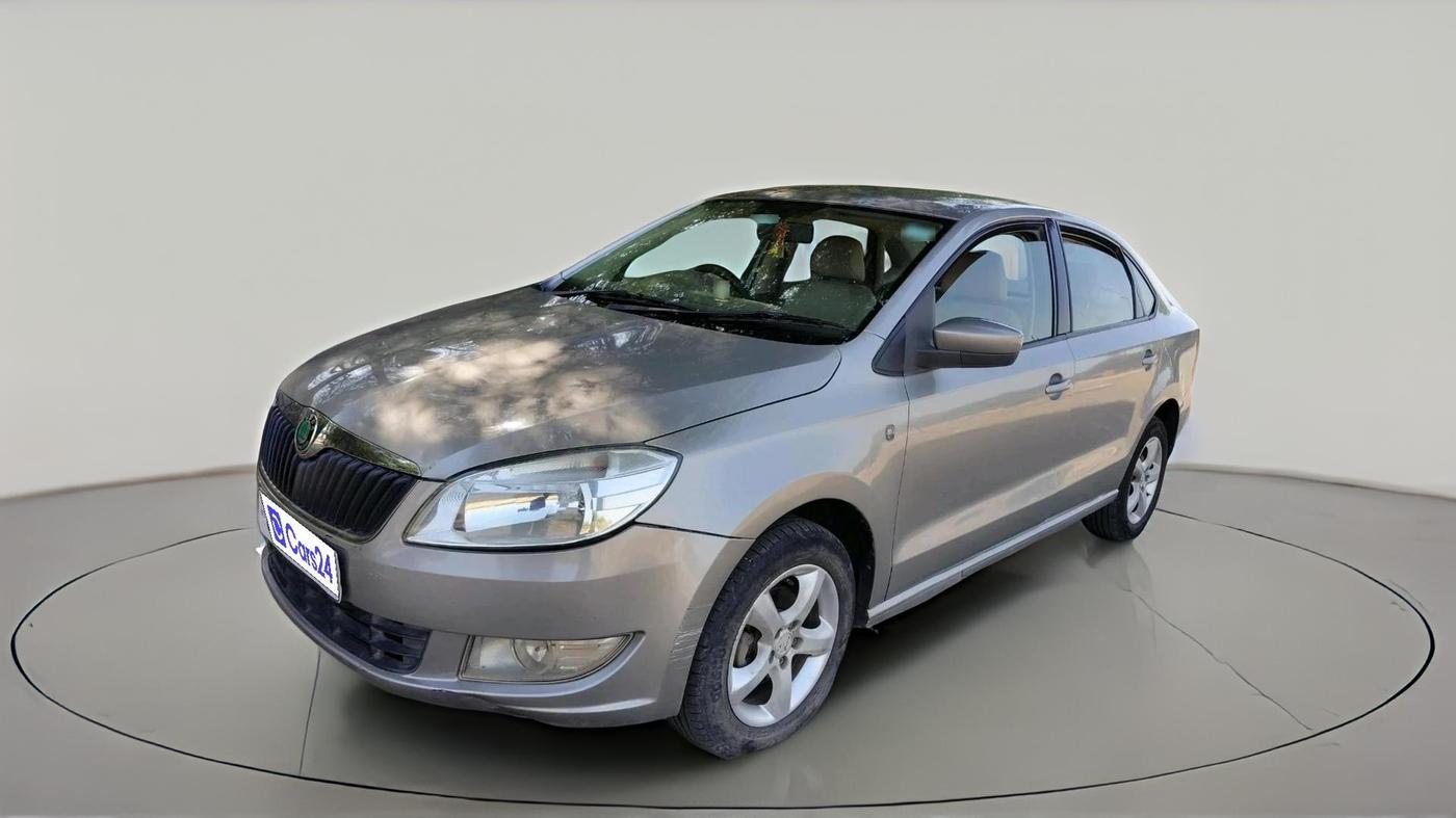 2012 Skoda Rapid ELEGANCE 1.6 TDI CR MT, Diesel, Manual, 2,38,985 km, exterior