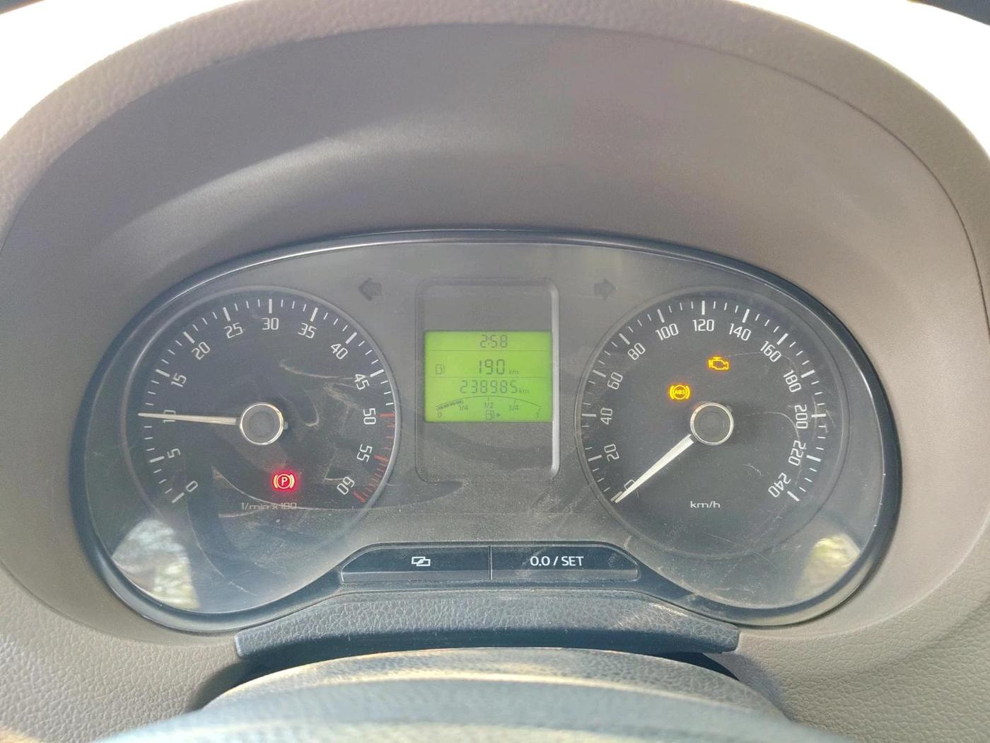 2012 Skoda Rapid ELEGANCE 1.6 TDI CR MT, Diesel, Manual, 2,38,985 km, interior