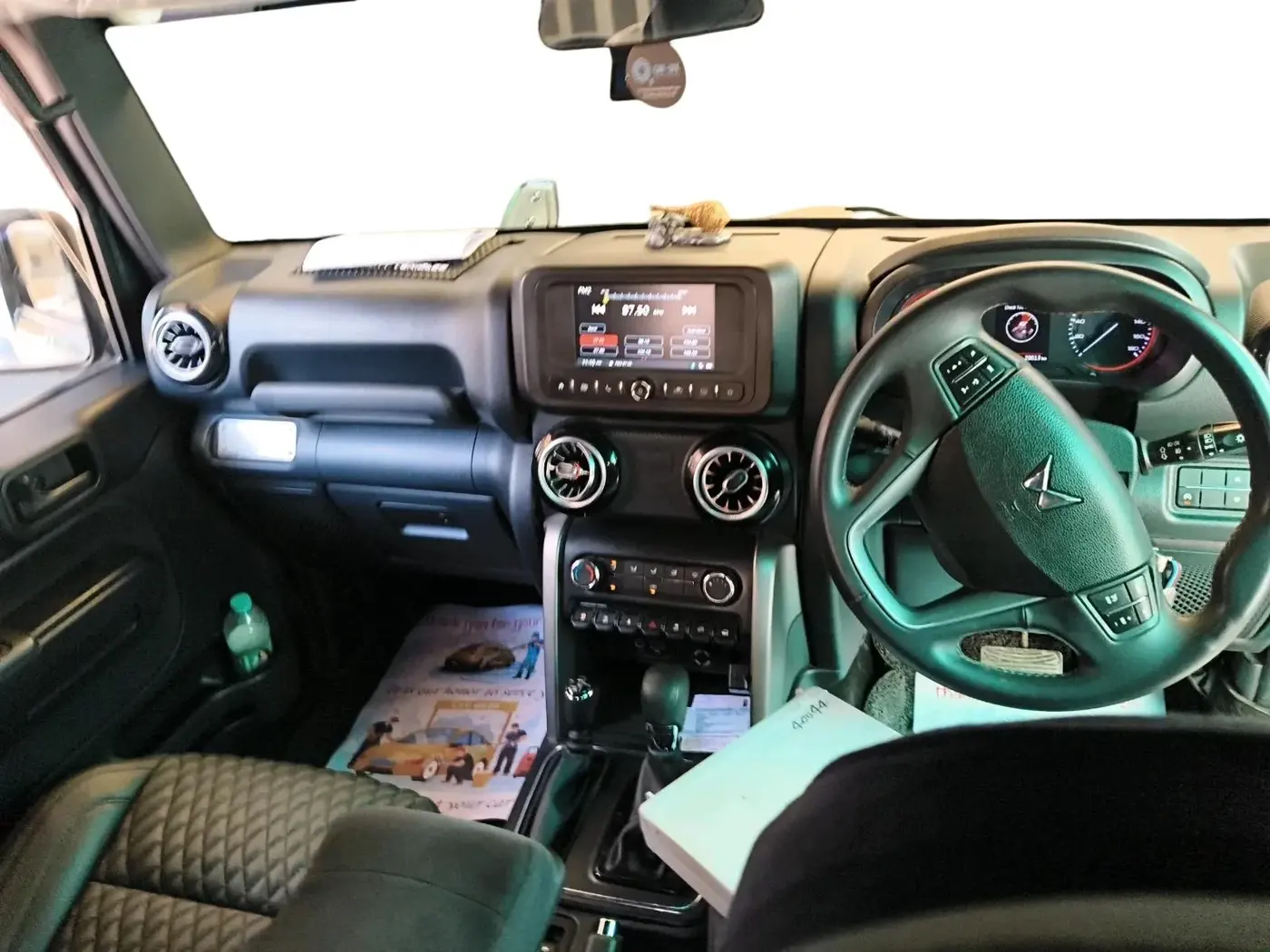 2022 Mahindra Thar LX  P 4WD AT CONVERTIBLE, Petrol, Automatic, 29,613 km, interior