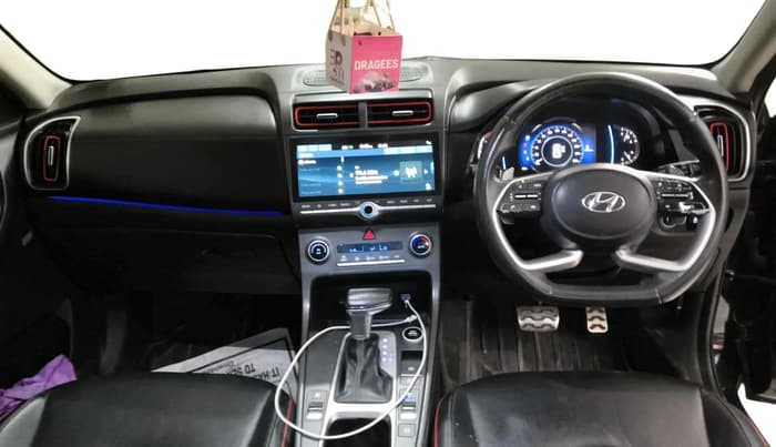 2021 Hyundai Creta SX (O) 1.4 TURBO DCT, Petrol, Automatic, 1,02,347 km, interior