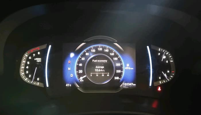 2021 Hyundai Creta SX (O) 1.4 TURBO DCT, Petrol, Automatic, 1,02,347 km, interior
