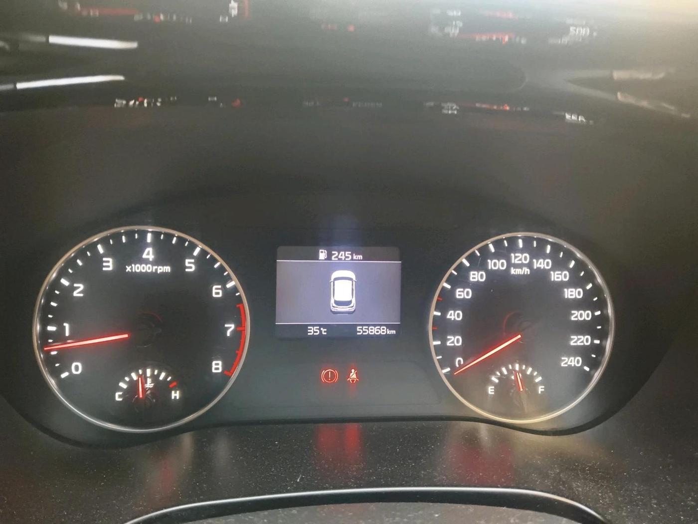 2020 KIA SELTOS HTX 1.5 PETROL, Petrol, Manual, 55,868 km, interior
