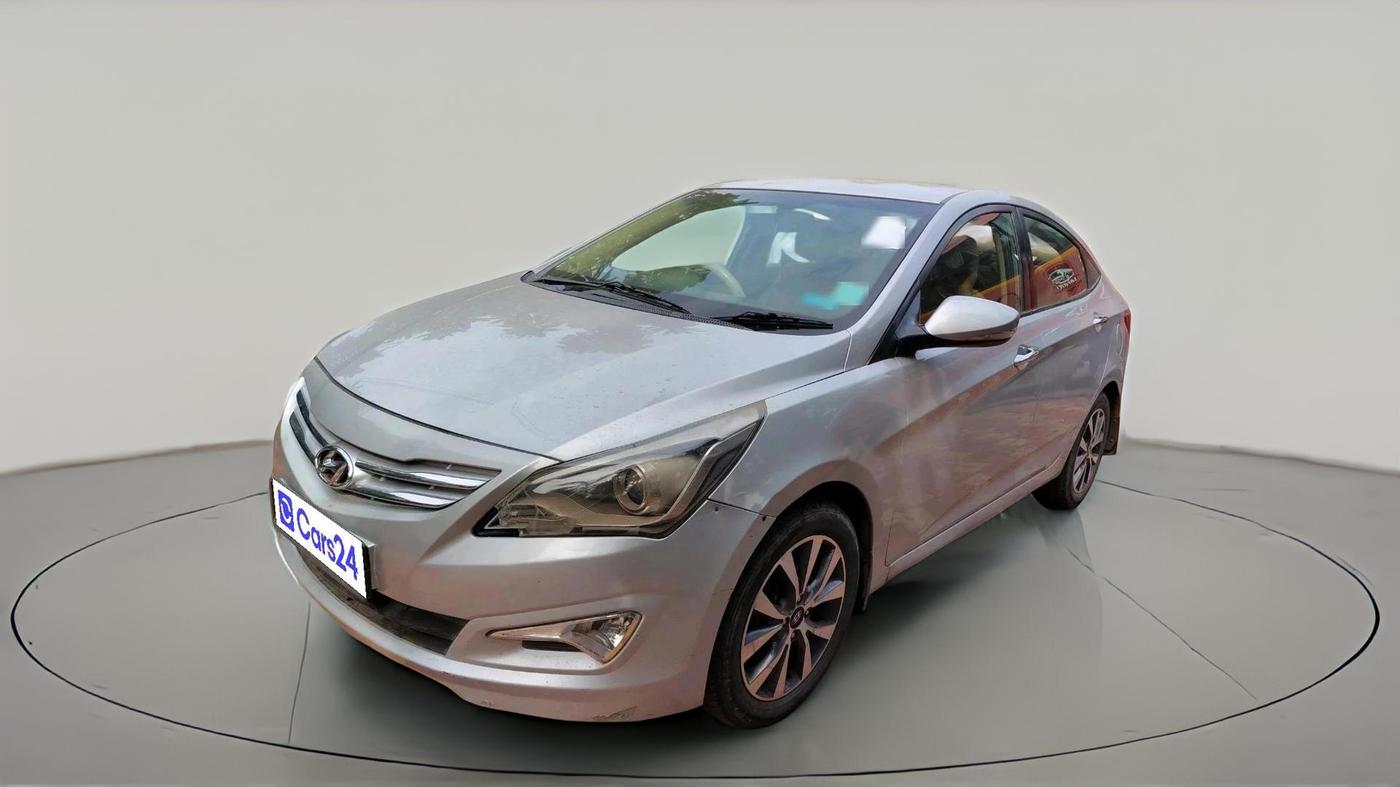 2015 Hyundai Verna 1.6 VTVT SX, Petrol, Manual, 73,789 km, exterior