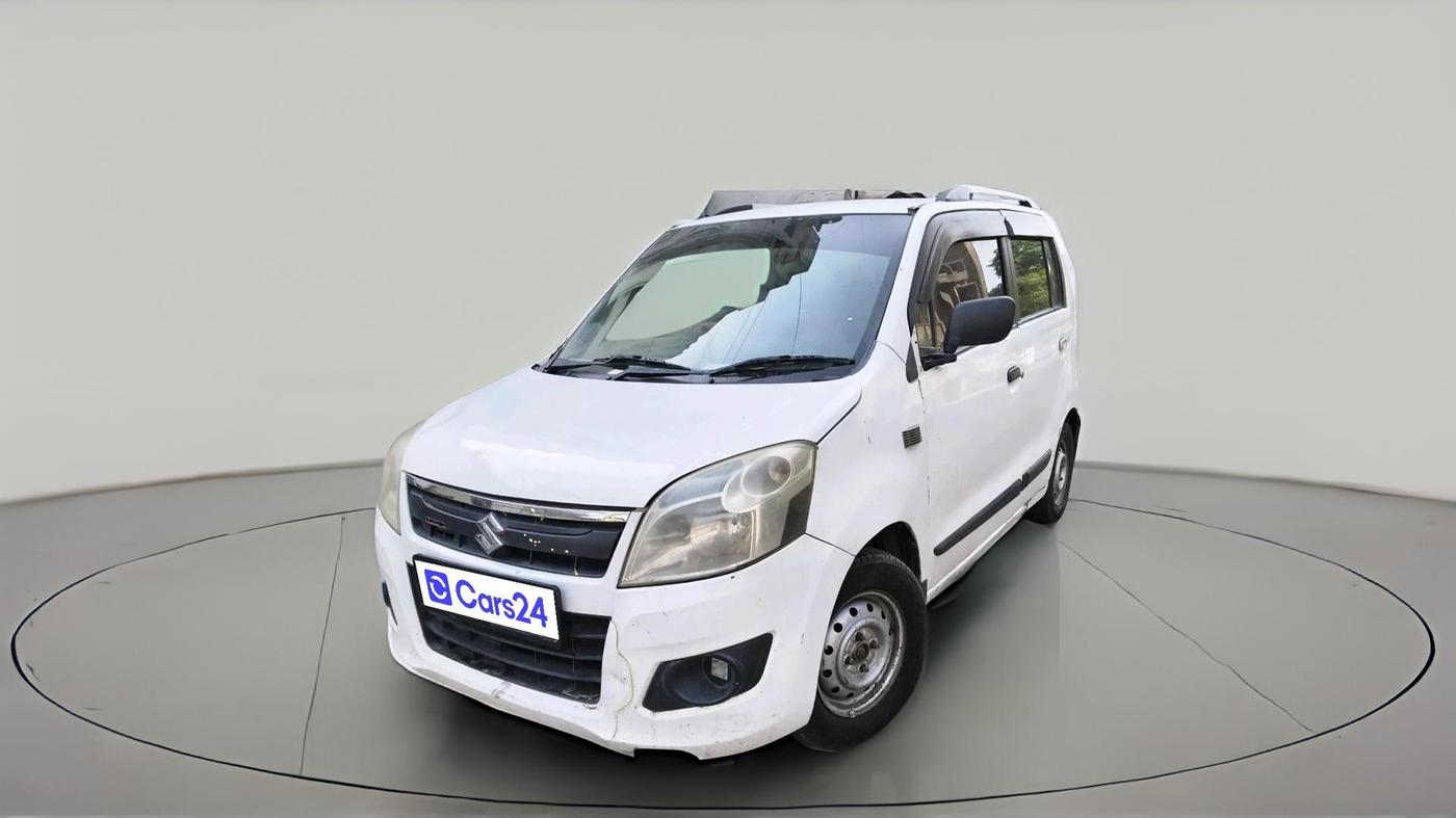 2015 Maruti Wagon R 1.0 LXI, CNG, Manual, 1,89,652 km, exterior