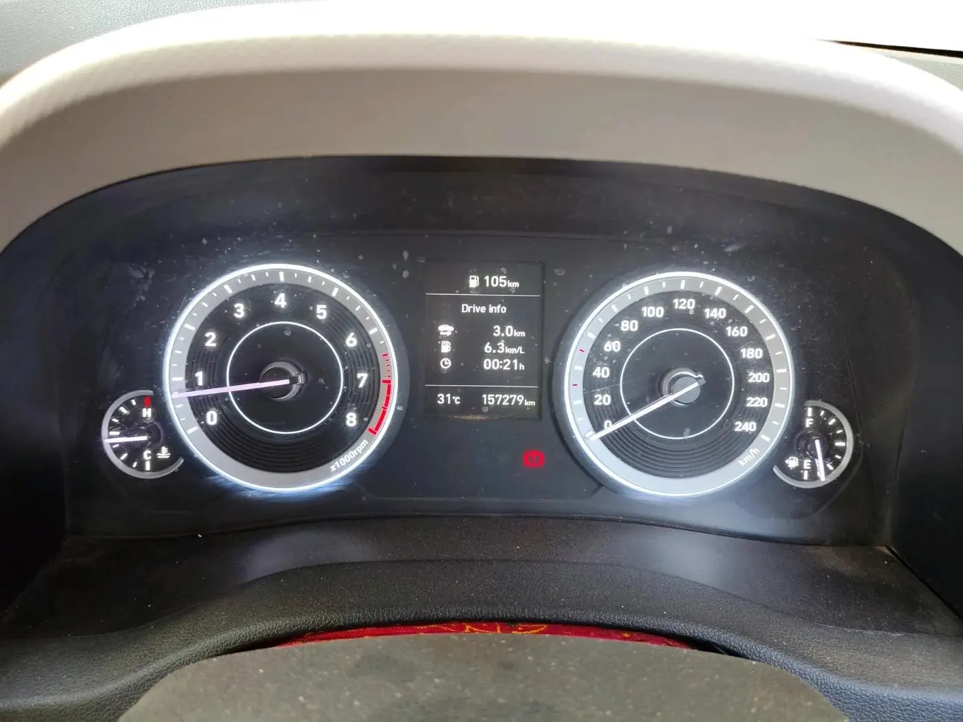 2021 Hyundai Creta SX EXECUTIVE 1.5 PETROL, Petrol, Manual, 1,57,279 km, interior