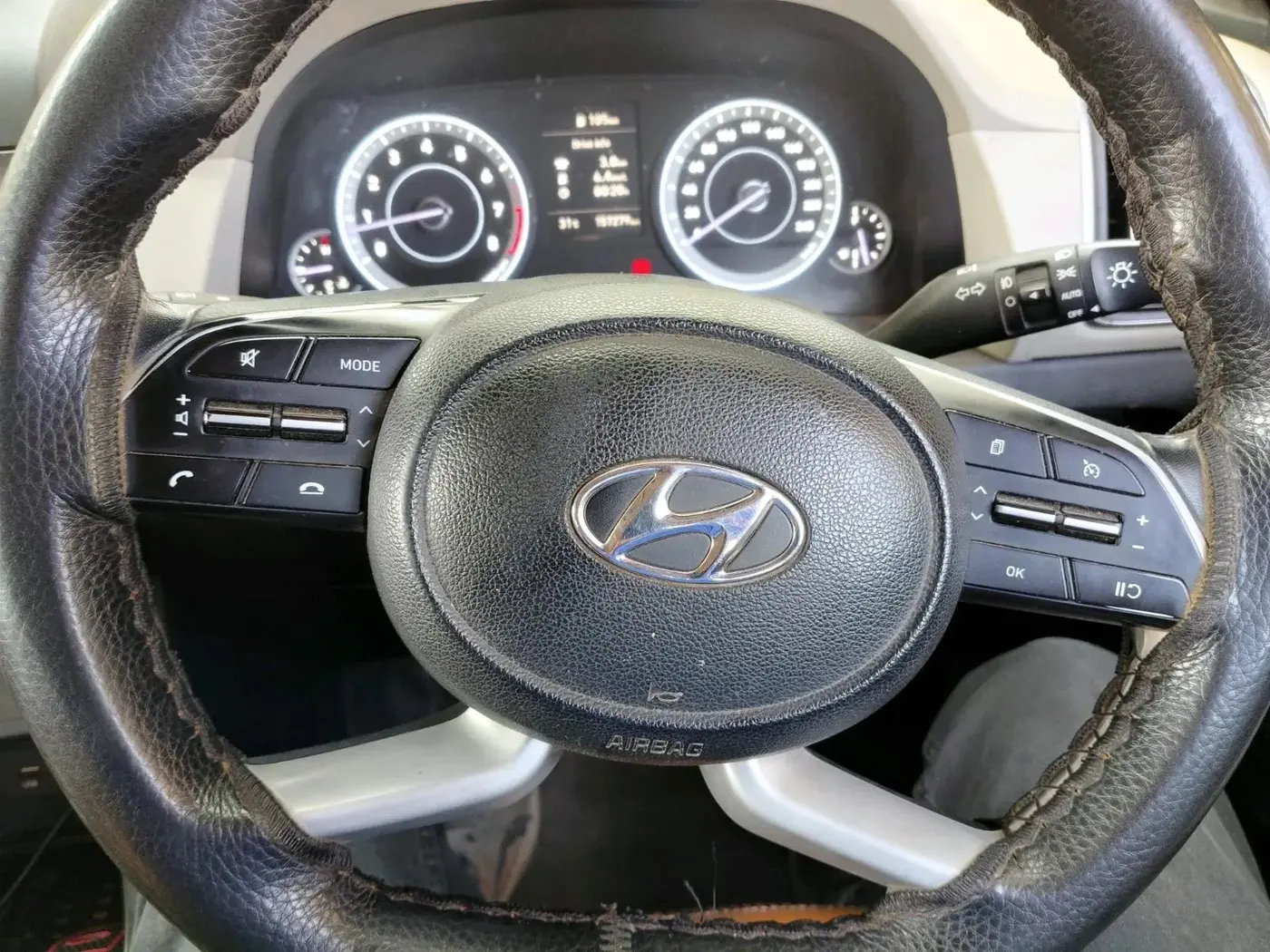 2021 Hyundai Creta SX EXECUTIVE 1.5 PETROL, Petrol, Manual, 1,57,279 km, interior