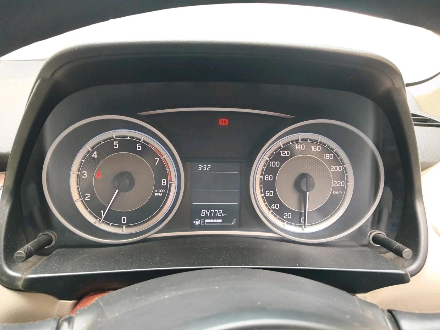 2017 Maruti Dzire VXI, Petrol, Manual, 84,772 km, interior