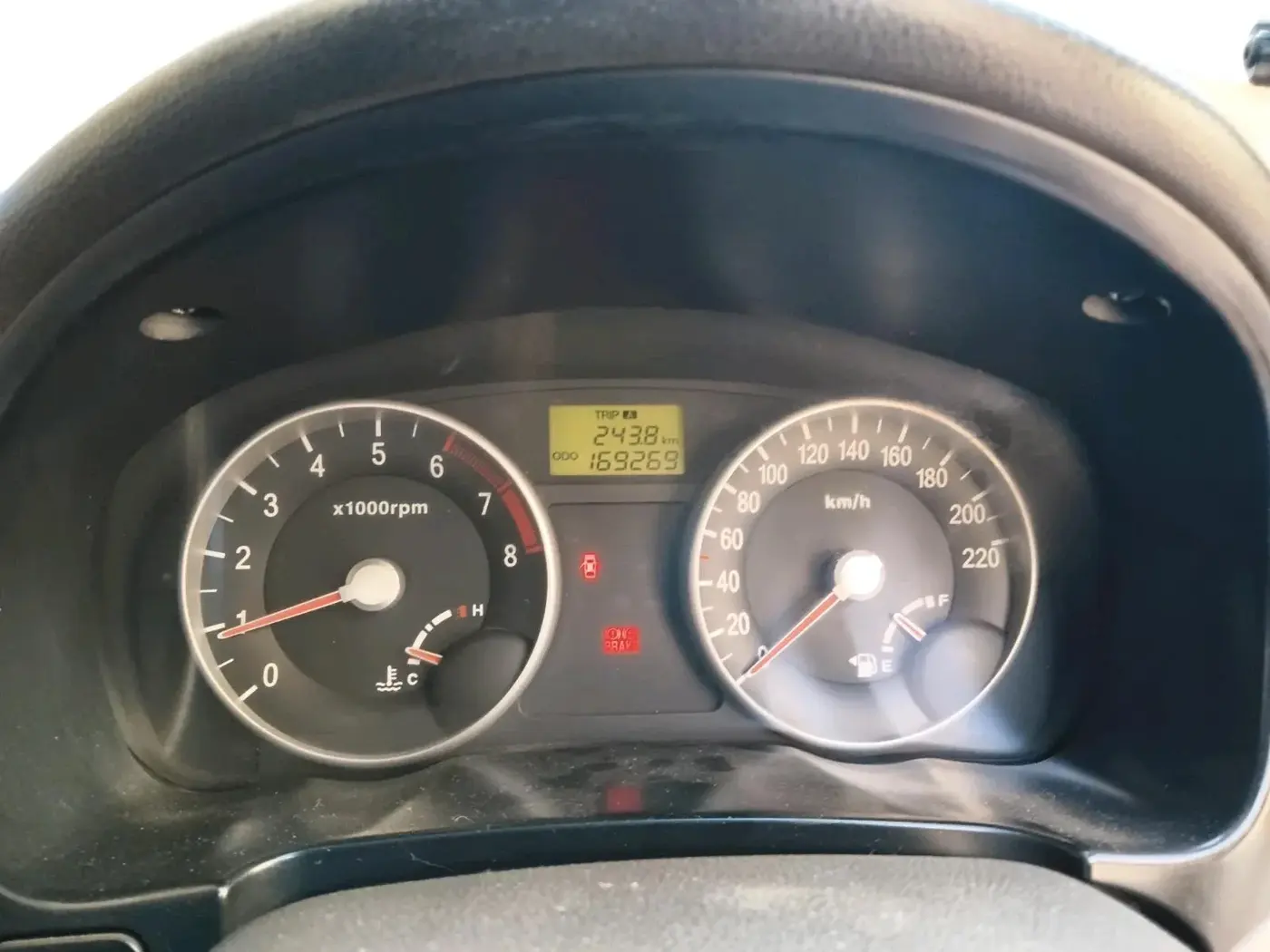 2006 Hyundai Verna 1.6 VTVT, Petrol, Manual, 1,69,269 km, interior