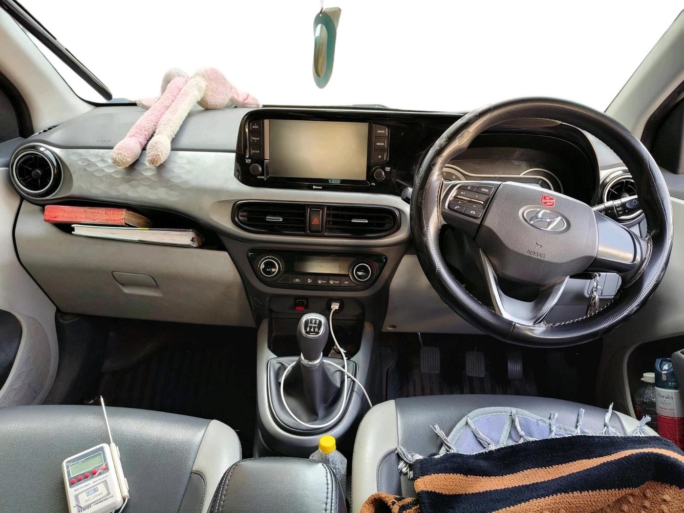 2020 Hyundai GRAND I10 NIOS SPORTZ 1.2 KAPPA VTVT, CNG, Manual, 3,75,000 km, interior