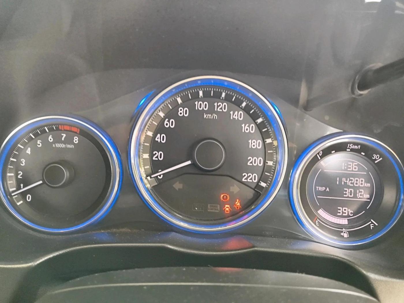 2016 Honda City 1.5L I-VTEC SV, Petrol, Manual, 1,14,288 km, interior