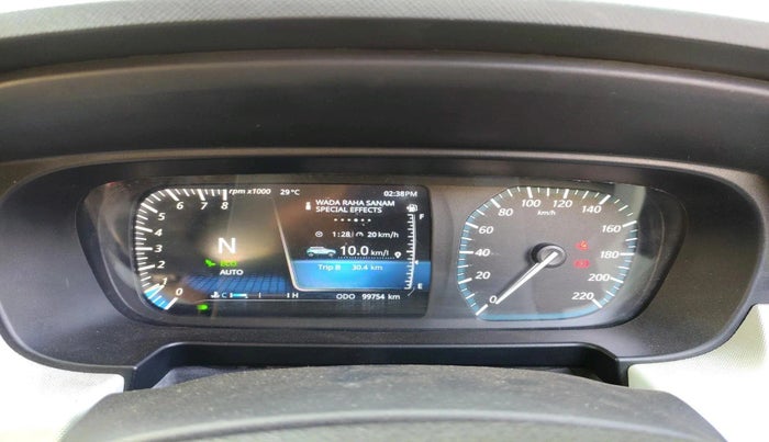 2021 Tata PUNCH CREATIVE  AMT, Petrol, Automatic, 99,754 km, interior