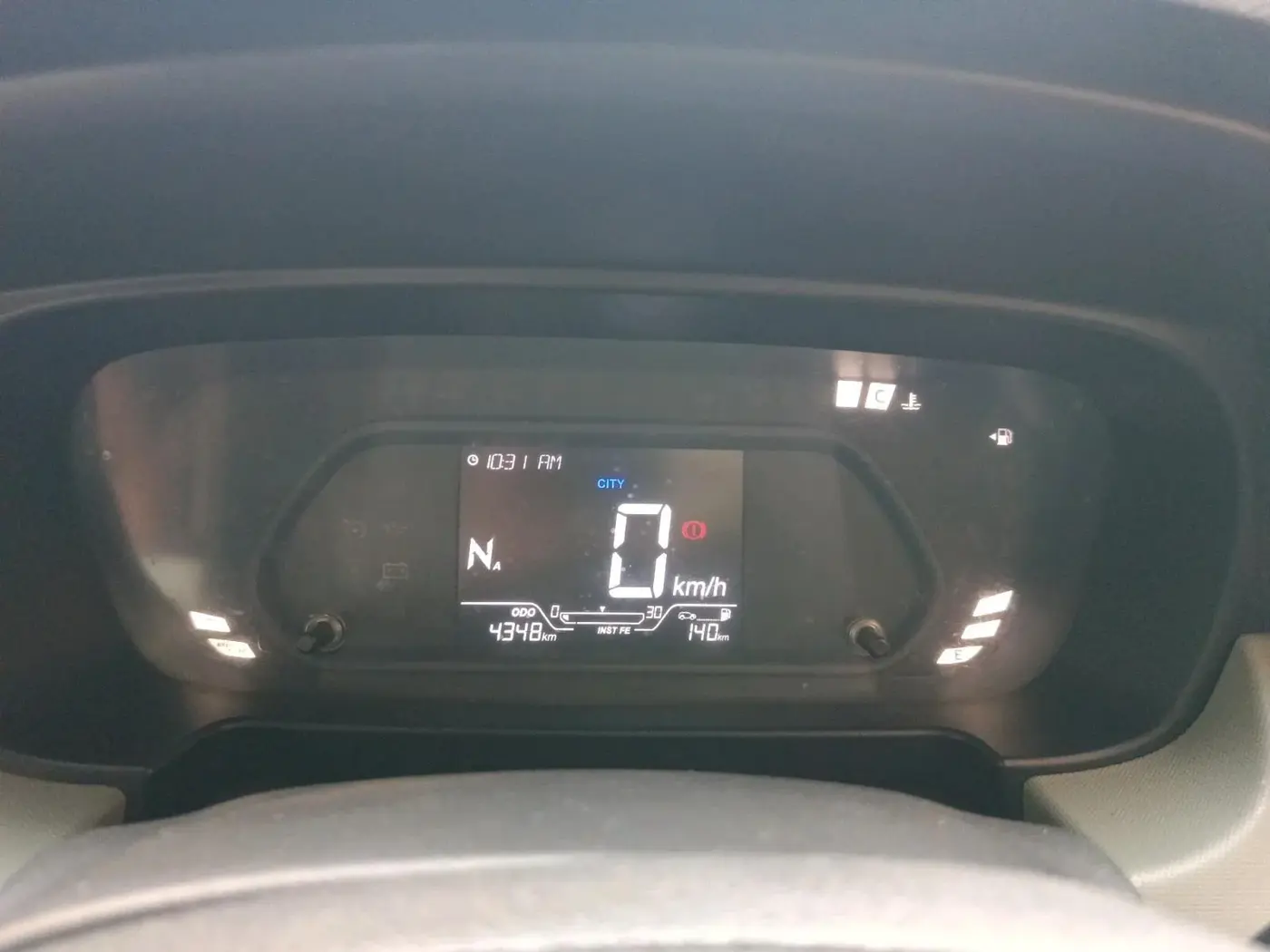 2024 Tata PUNCH ADVENTURE AMT, Petrol, Automatic, 4,535 km, interior