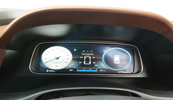 2023 Hyundai ALCAZAR 1.5 SIGNATURE (O) DCT 6STR TURBO P, Petrol, Automatic, 62,729 km, interior