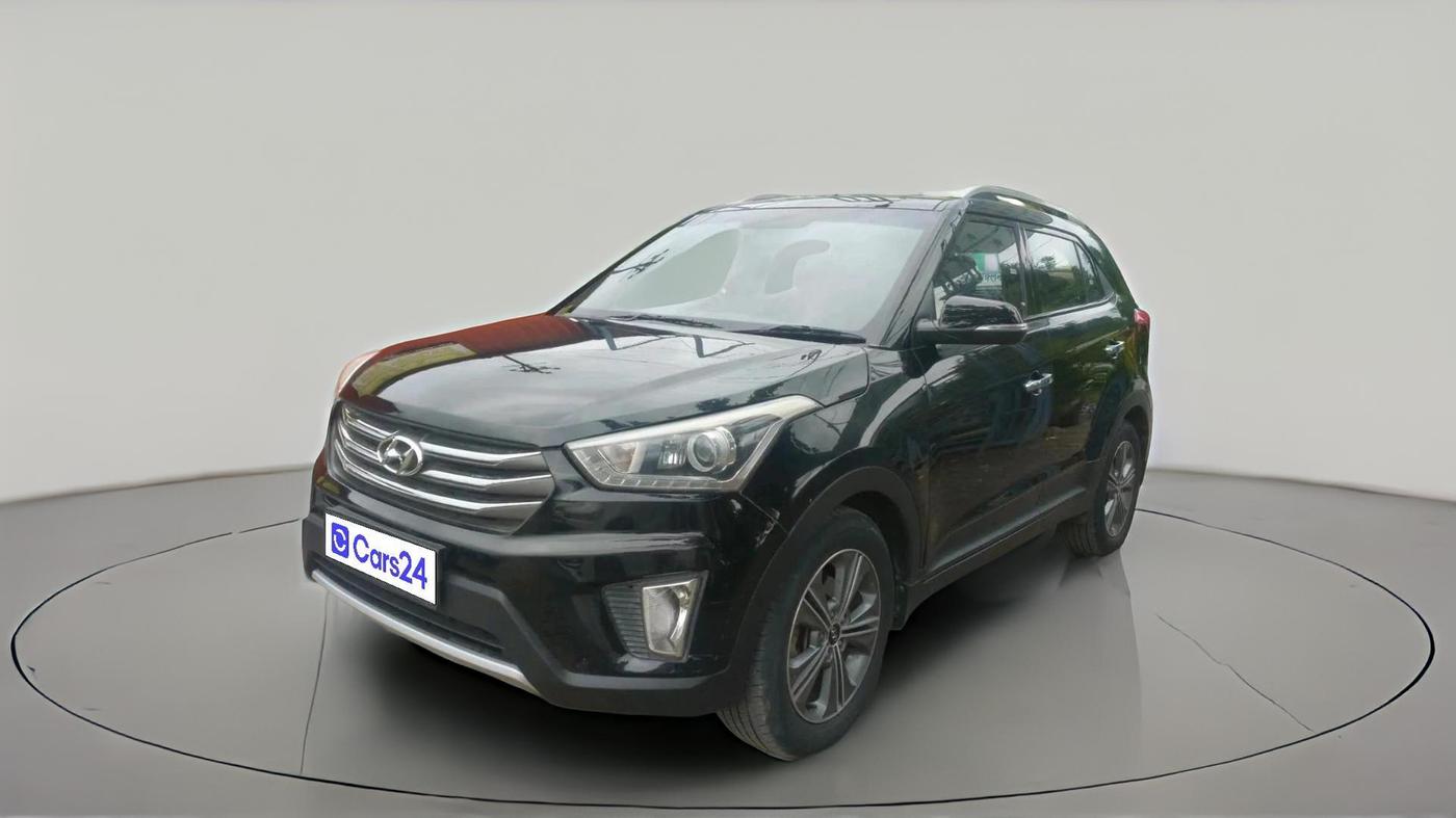 2016 Hyundai Creta SX PLUS AT 1.6 DIESEL, Diesel, Automatic, 1,03,554 km, exterior