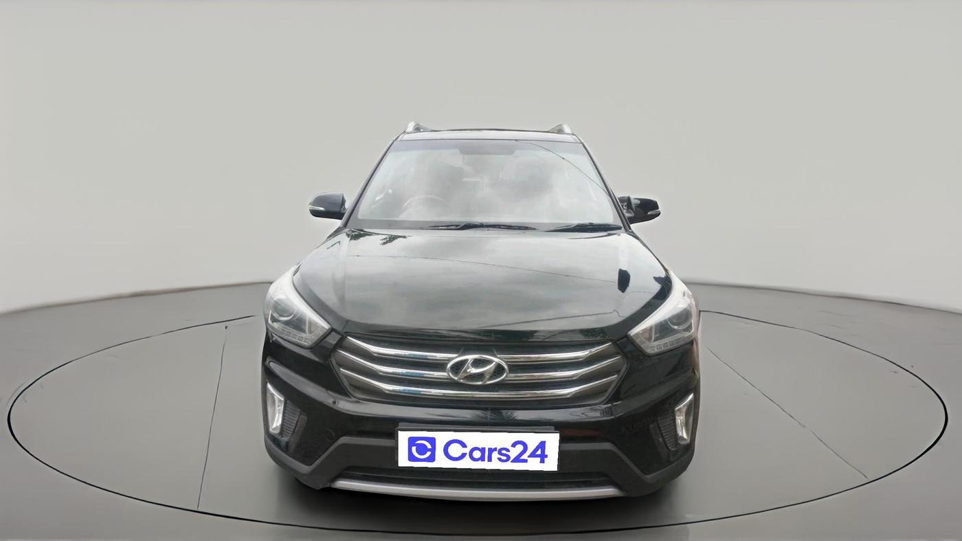 2016 Hyundai Creta SX PLUS AT 1.6 DIESEL, Diesel, Automatic, 1,03,554 km, exterior